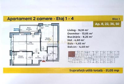 Apartament 2 camere decomandat | Sector 4 – Postalionului - 3