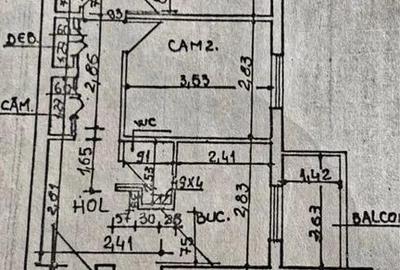 Apartament cu 3 camere  decomandat, 2 bai - Pacurari - Neculau - 1