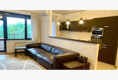 Apartament cu 2 camere semidecomandat, mobilat în Băneasa