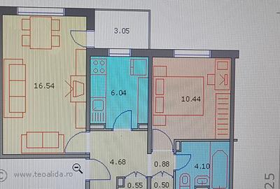 Vand apartament 2 camere, conf 1, Pitesti, Trivale, etaj 1 - 5