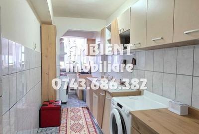Apartament cu 3 camere, mobilat si utilat, etaj 3, VASLUI zona CENTRU; - 8