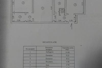 Apartament 3 camere confort 2, Obor, etaj 2. - 8
