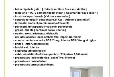 2 camere în proiect boutique, 47 mp utili, Sector 3, comision 0% - 3
