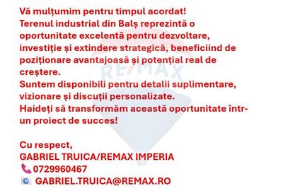 5800mp, intravilan, toate utilitatile, oportunitate investitie, Bals - 22