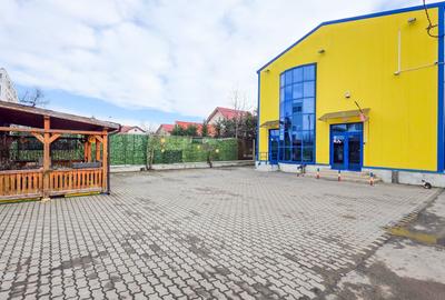 Spațiu industrial–afacere catering la cheie, teren&hală 750 mp S+P+1E - 1