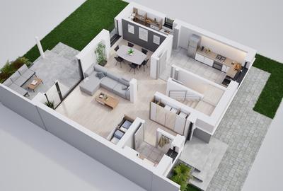 Duplex cu design premium și grădină proprie - 5
