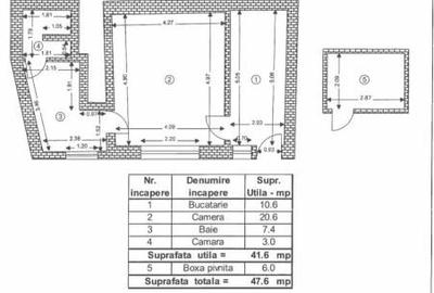 Garsoniera moderna 42mp – zona centrala Brasov, ideala pentru investitie - 3