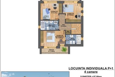 Otopeni | Casă individuală + teren 295 mp | 130.000€ - 4