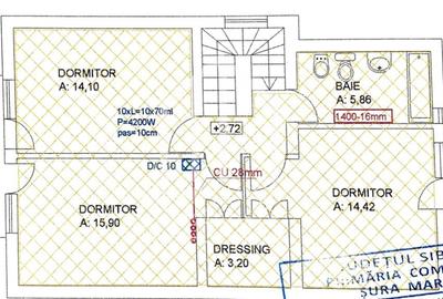 Casa individuala de vanzare in Sibiu, zona retrasa, cu 4 camere, 186mp - 2