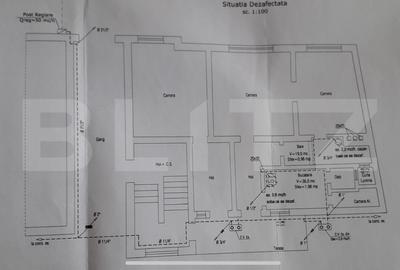 Doua partamente cu potențial de unificare, curte interioară si garaj, str Horea - 12