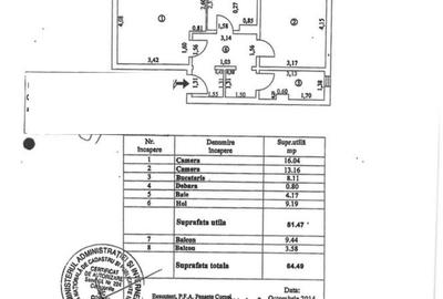 2 camere ICFrimu, stradal, etaj 1, 65mp - 14