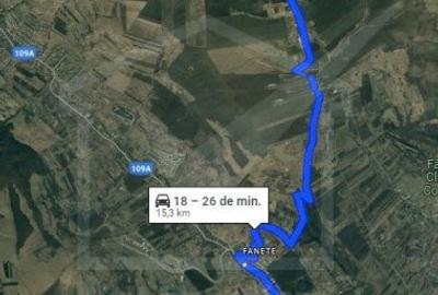 Teren in Padureni - Chinteni, 5800 mp, intravilan, Lv1 - viitoare constructii - 3