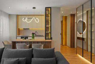 Bloc finalizat, 3 camere lux, 2 bai, laundry room + terasa 56 mp! - 2