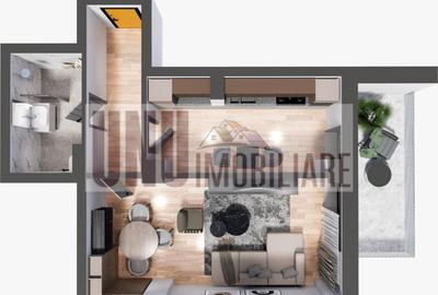 Apartament 1 cameră,55 mp,Niclona,bloc nou - 2