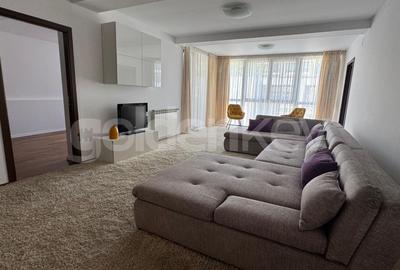 Apartament cu 3 camere semidecomandat, mobilat în Herăstrău