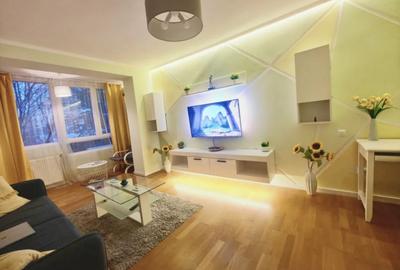 Apartament cu 2 camere decomandat, mobilat în Iancului