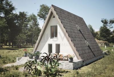 REV2004797 Casa A frame deosebita de vanzare in Snagov - 1