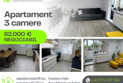 Apartament modern cu 3 camere, Aleea Liliacului