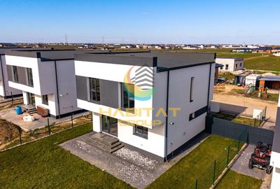 Vila individuala P+1 4 cam intrare Vidra asfalt statie STB - 8