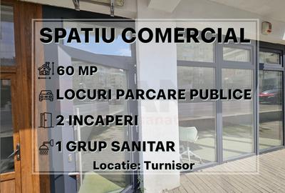 RO/EN Spatiu Comercial nou, 60 mp, stradal, vitrina mare cu VAD |VIDEO