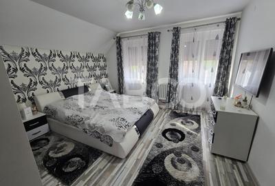 Casa mobilata de vanzare 150 mpu teren 450 mp garaj Piata Cluj Sibiu - 4
