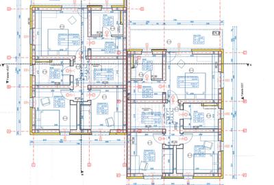 Proiect autorizat 4 duplexuri (8 unitati) – teren intravilan 2700 mp Chinteni - 4