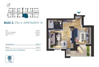 Apartament 2 camere | TORONTALULUI - 2