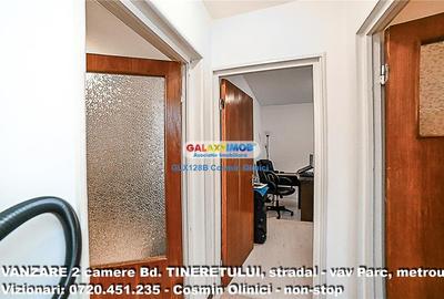 Vanzare 2 camere Bd. Tineretului - stradal - vav Parc - metrou - 50mp - 12
