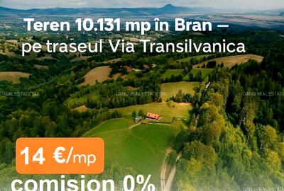 Comision0% Investitie turistica unica - Bran Sohodol 10131mp-Via Transilvanica - 1