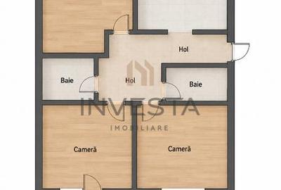 Apartament cu 3 camere decomandate, etaj intermediar, zona Nasaud! - 5