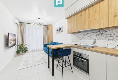 Apartament cu 2 camere semidecomandat, mobilat în Nord