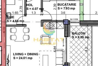Garsoniera spatioasa noua Mihai Bravu balcon de 8 mp investitie - 13