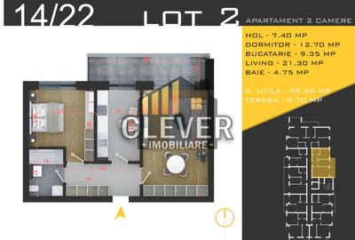 Apartament cu 2 camere decomandat în Theodor Pallady