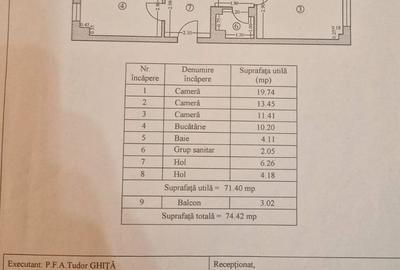 Vedere frontal la mare, 3 camere decomandate. - 18