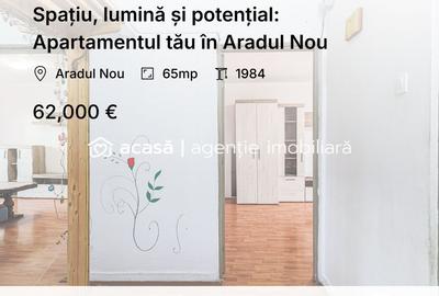 Spațiu, lumină și potențial: Apartamentul tău în Aradul Nou - 1