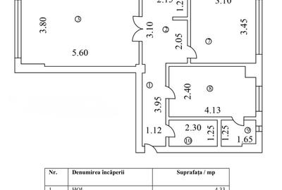 APARTAMENT 5/7 97 MP BL 1995 MONOLIT STRADAL  CASA POPORULUI-FANTANI- METROU - 18