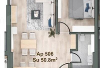 Apartamente  cu 2 camere, imobil nou, 51 mp, zona Gheorgheni-Iullius Mall, FSEGA - 2