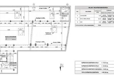 Piata Romana - Dorobanti Vila  P+1+M - SUP 240 mp - pret 2400 euro - 10