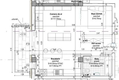 Apartament 1 camere 41.75mp cu nisa, Baciu, zona Pizzeria Regal - 8