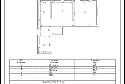 Apartament 2 camere zona Tomis Plus - 6