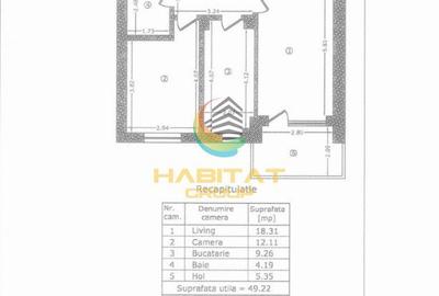 Apartament 2 Camere Decomandat Sector 4 Grand Arena 56 Mp - 8