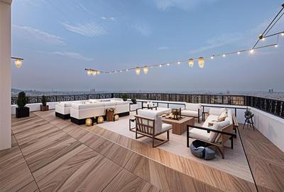 Rooftop/ Spatiu comercial de inchiriat + 600mp terasa pentru Atelier de creatie/ - 2