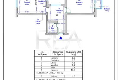 2 Camere | Bloc Reabilitat | Metrou Raul Doamnei | - 14