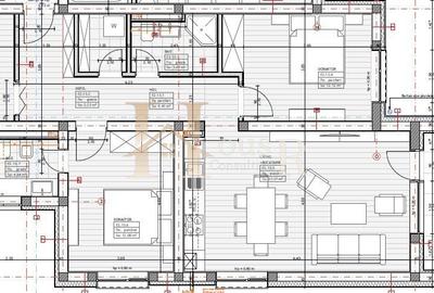 Bine Compartimentat.3 camere.Dressing.Spalatorie.BRAYTIM - 22