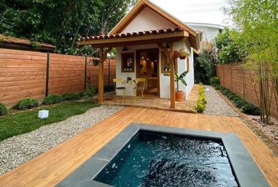 Casa de vacanta Bali, teren generos 500mp si mini piscina, Nord Paradisul Verde