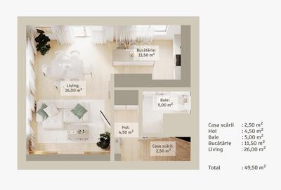 Vila 4 cam+Mansarda/Prel.Ghencea Cartier Latin - 11
