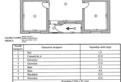 FARA COMISIOANE casa cu 4 camere 2 bai PARTER cu pod placa beton beci la cheie - 18