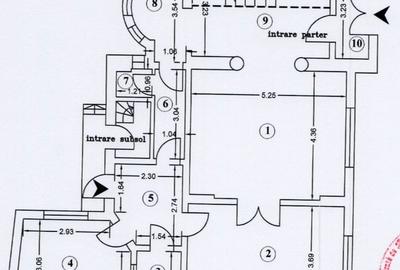 Parter in vila interbelică in Piață Victoriei! - 3