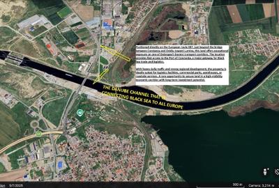 Teren Ovidiu - Peco Celsy - 5.500 mp lângă A2 – dublă deschidere - utilități - 11