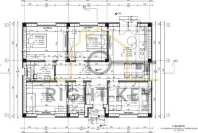 Casa parter 100mpu, 4 cam, placa, încălzire pardoseala! Comision 0% - 4